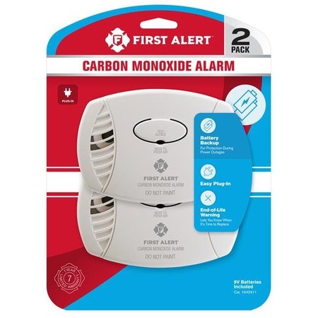 FIRST ALERT First Alert 5024747 Plug-In with Battery Back-up Electrochemical Carbon Monoxide Detector 5024747